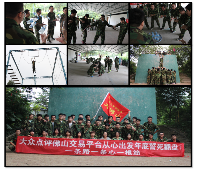 大众点评网第五期拓展培训圆满举办!